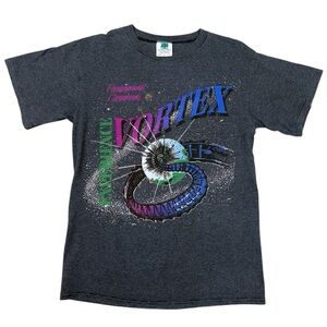 Vintage Carowinds Vortex Roller Coaster T-Shirt, Size Medium, Kingstree Classic